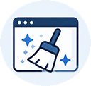 Nettoyage et réparation du site
